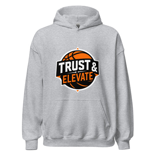 Classic | Hoodie | Trust & Elevate | Athletic Logo