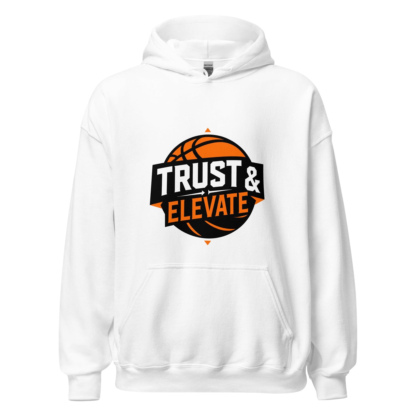Classic | Hoodie | Trust & Elevate | Athletic Logo