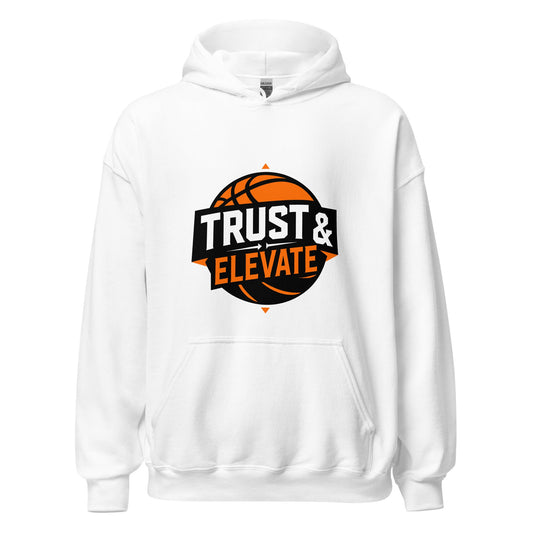 Classic | Hoodie | Trust & Elevate | Athletic Logo
