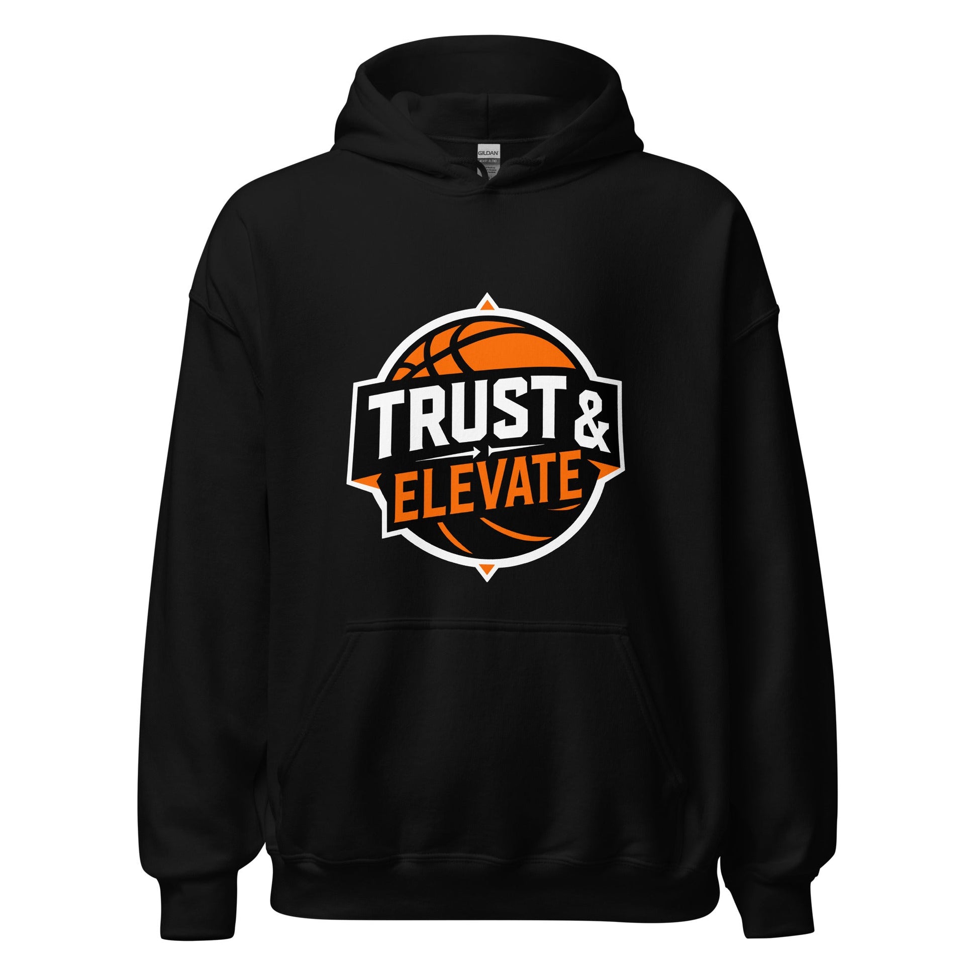 Classic | Hoodie | Trust & Elevate | Athletic Logo