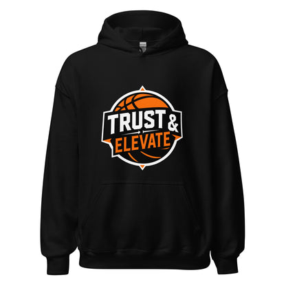 Classic | Hoodie | Trust & Elevate | Athletic Logo