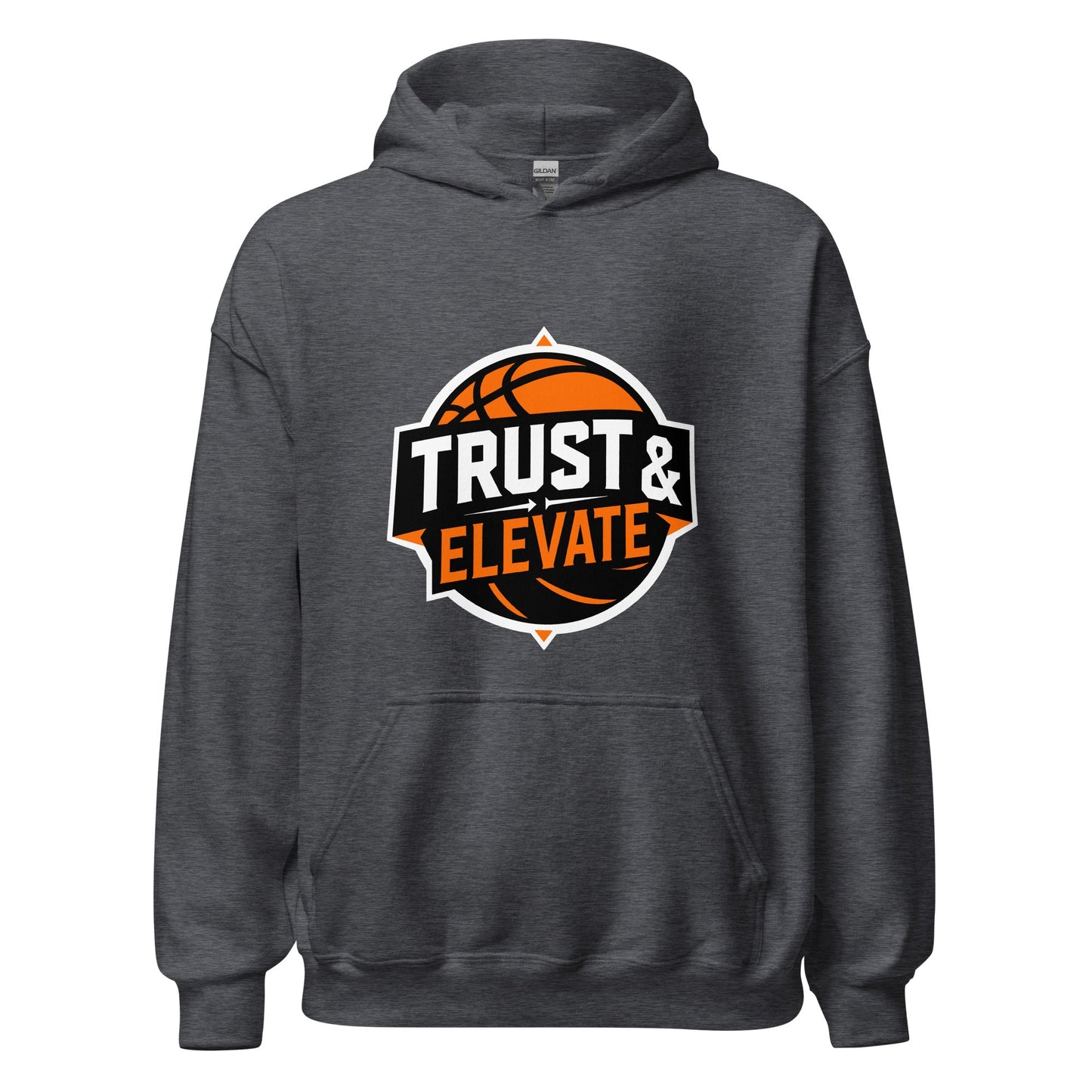 Classic | Hoodie | Trust & Elevate | Athletic Logo
