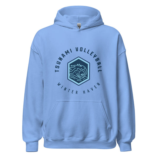 Classic | Hoodie | Tsunami Volleyball Club | Crest Logo