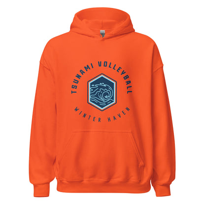 Classic | Hoodie | Tsunami Volleyball Club | Crest Logo