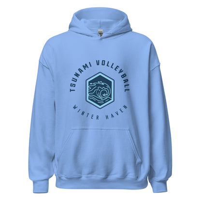 Classic | Hoodie | Tsunami Volleyball Club | Crest Logo