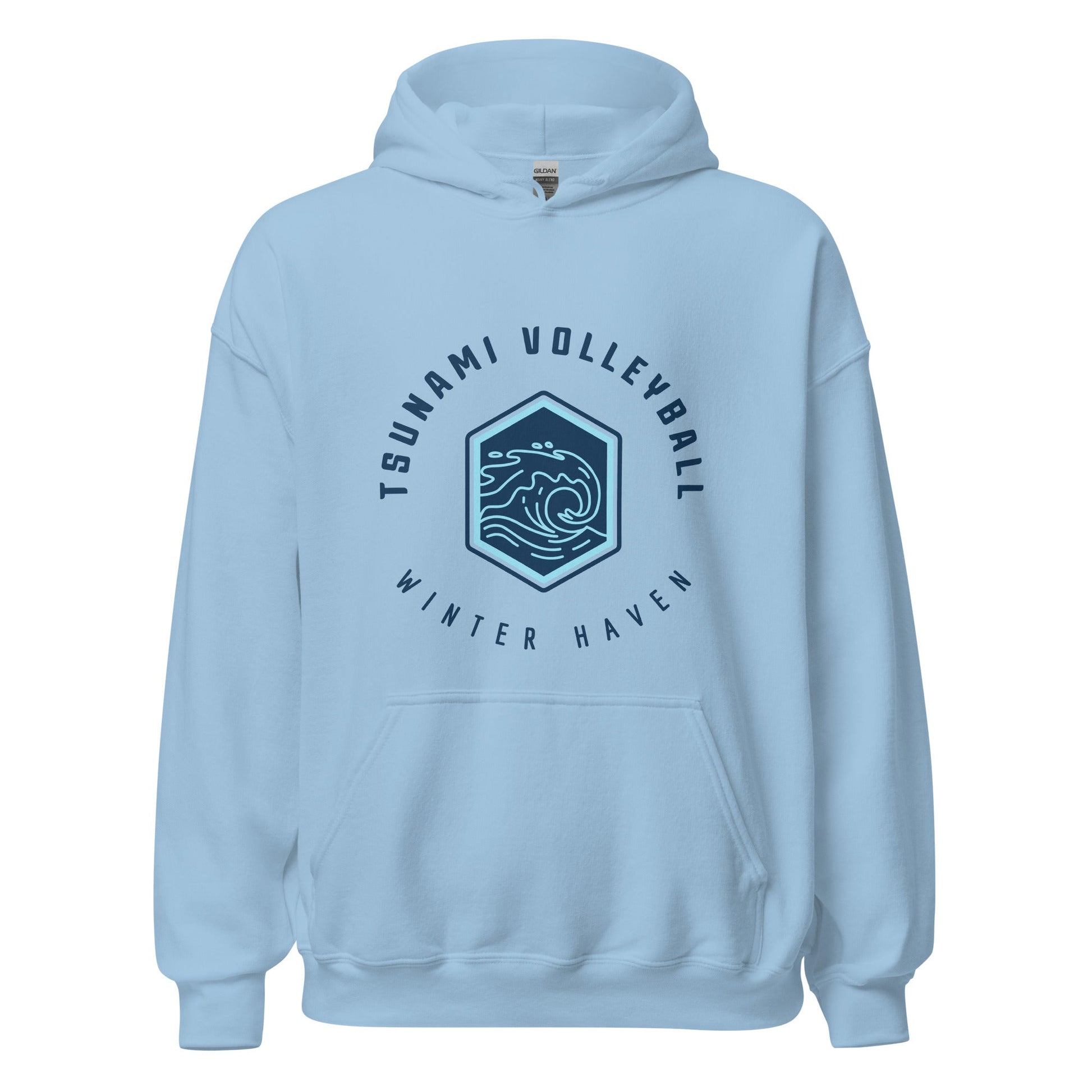 Classic | Hoodie | Tsunami Volleyball Club | Crest Logo