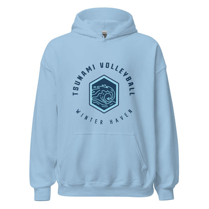 Classic | Hoodie | Tsunami Volleyball Club | Crest Logo