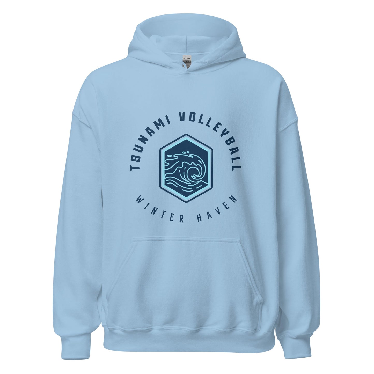 Classic | Hoodie | Tsunami Volleyball Club | Crest Logo
