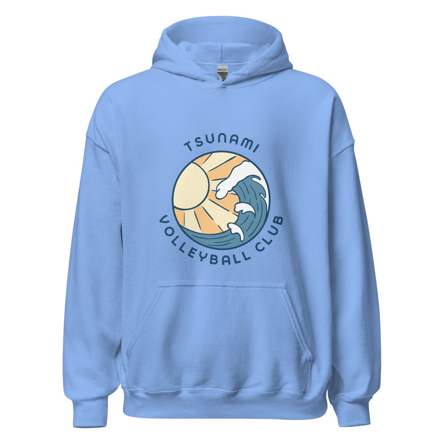 Classic | Hoodie | Tsunami Volleyball Club | Emblem Logo