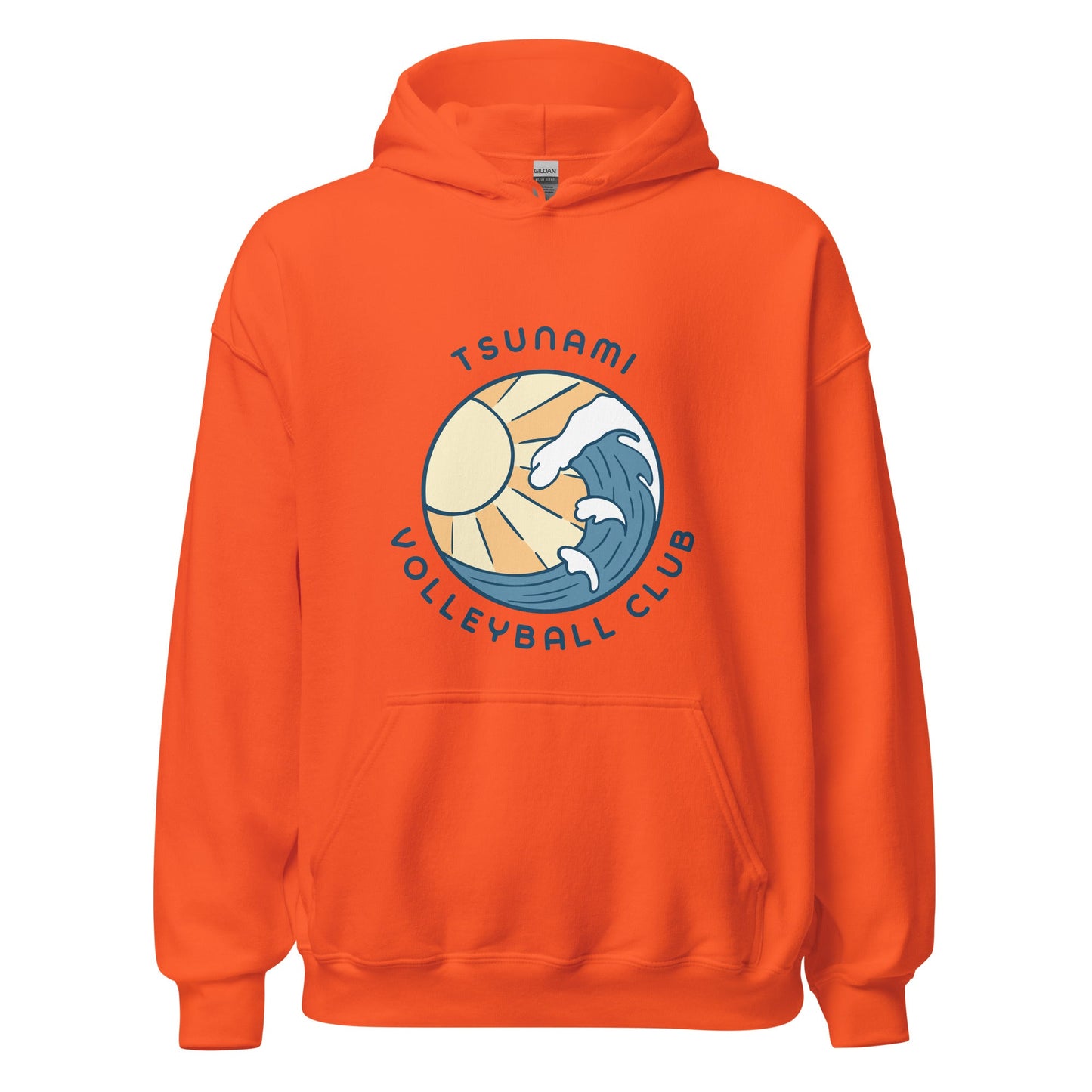 Classic | Hoodie | Tsunami Volleyball Club | Emblem Logo