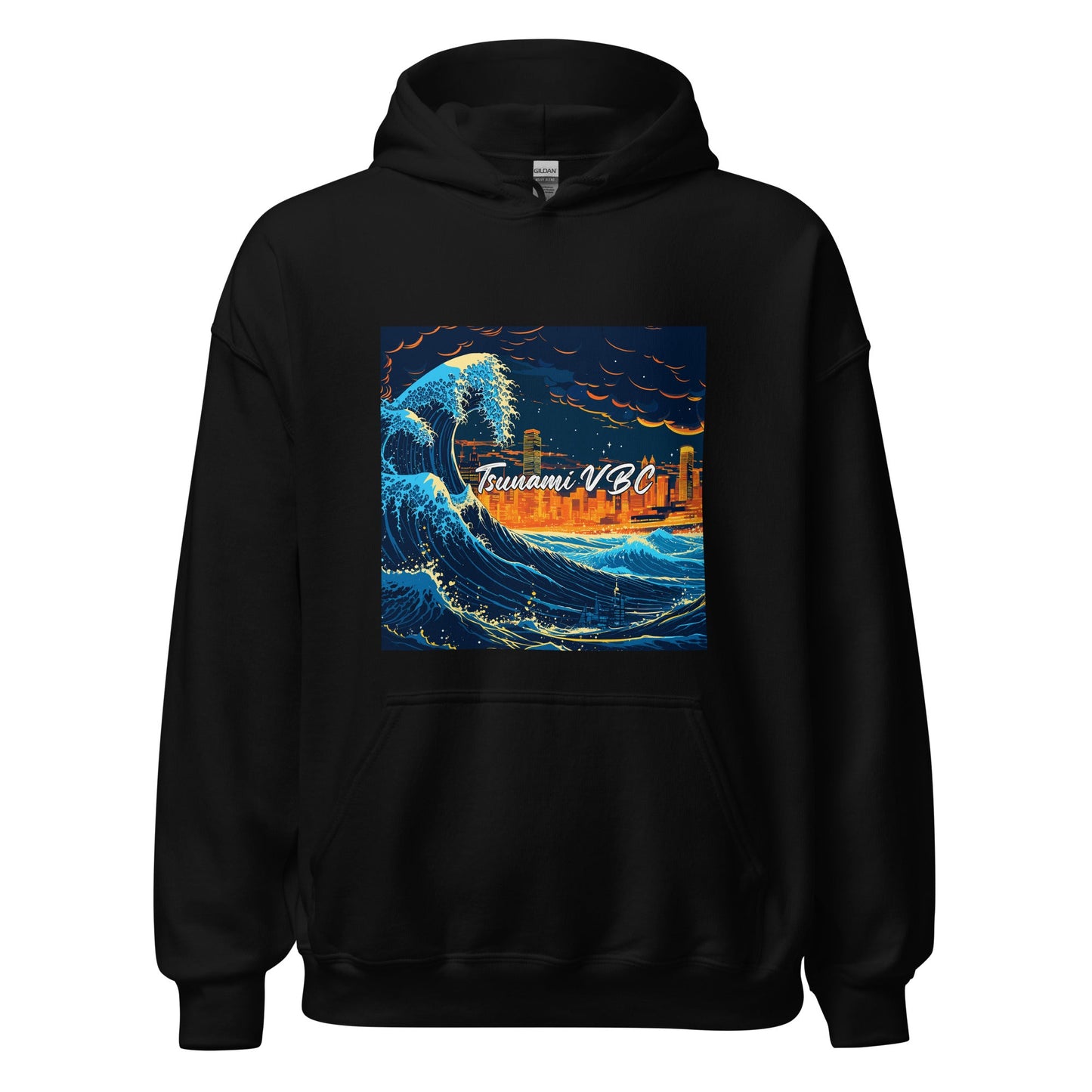 Classic | Hoodie | Tsunami Volleyball Club | Glow Tide Athletics Logo