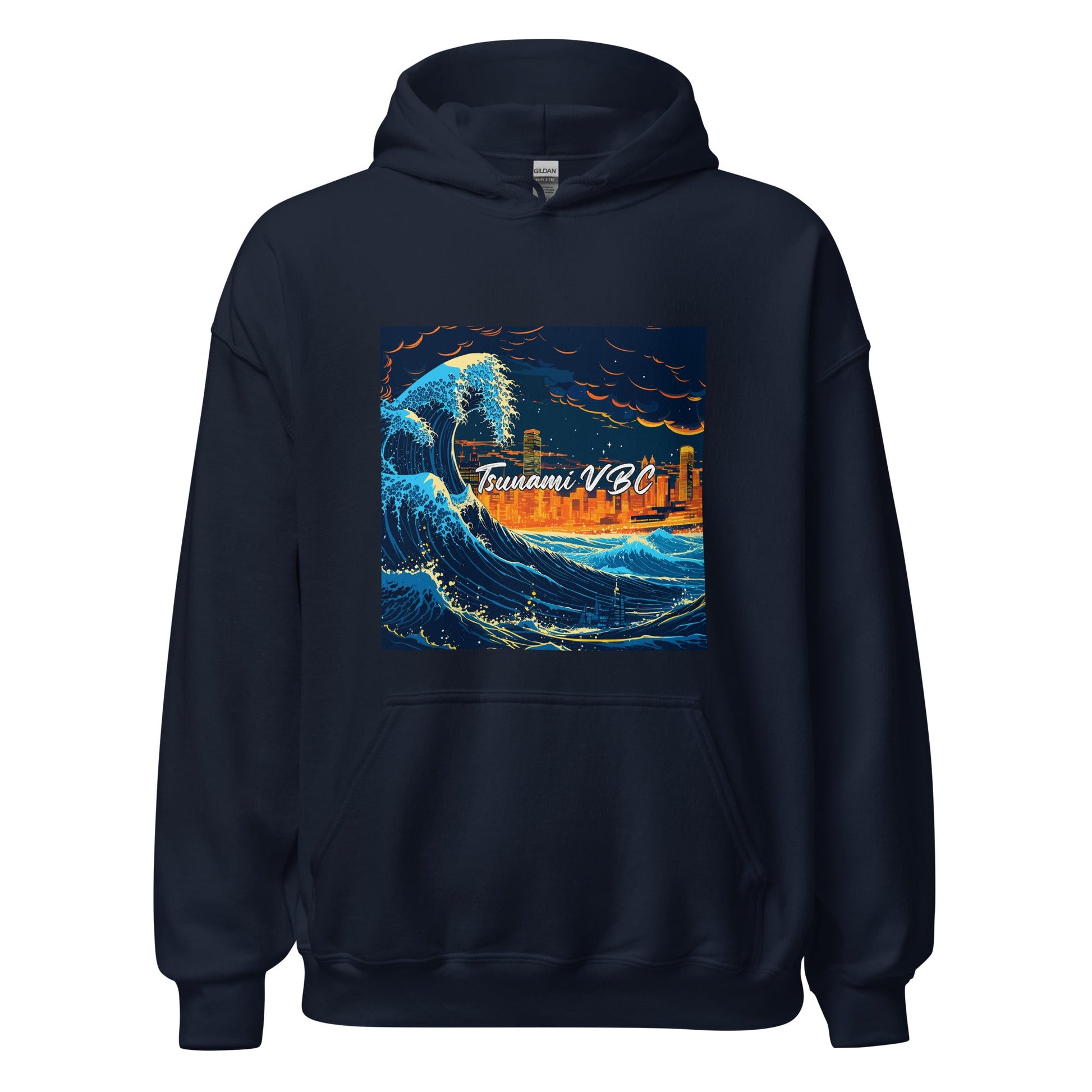 Classic | Hoodie | Tsunami Volleyball Club | Glow Tide Athletics Logo