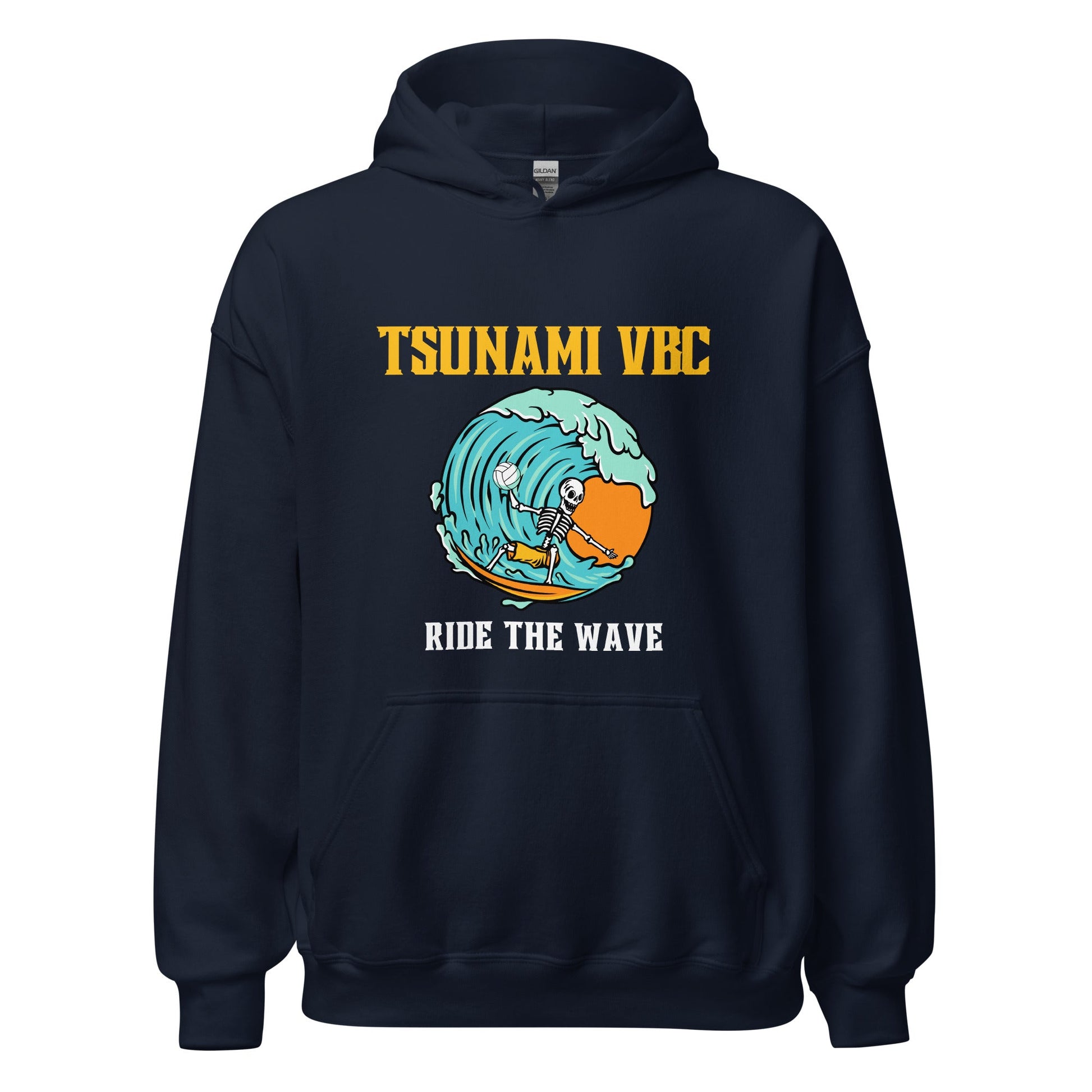 Classic | Hoodie | Tsunami Volleyball Club | Surf Wave VBC Logo
