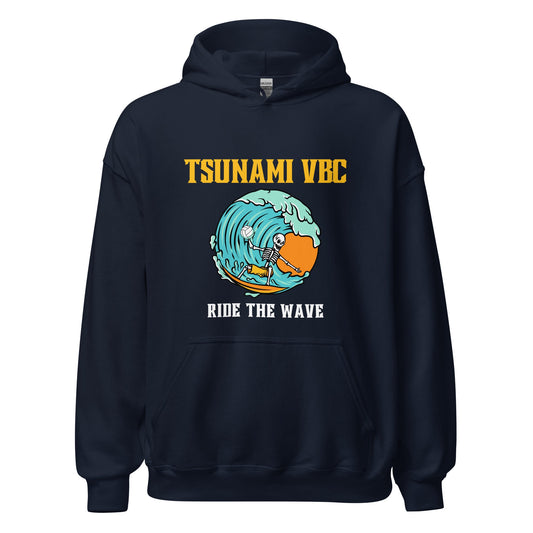 Classic | Hoodie | Tsunami Volleyball Club | Surf Wave VBC Logo