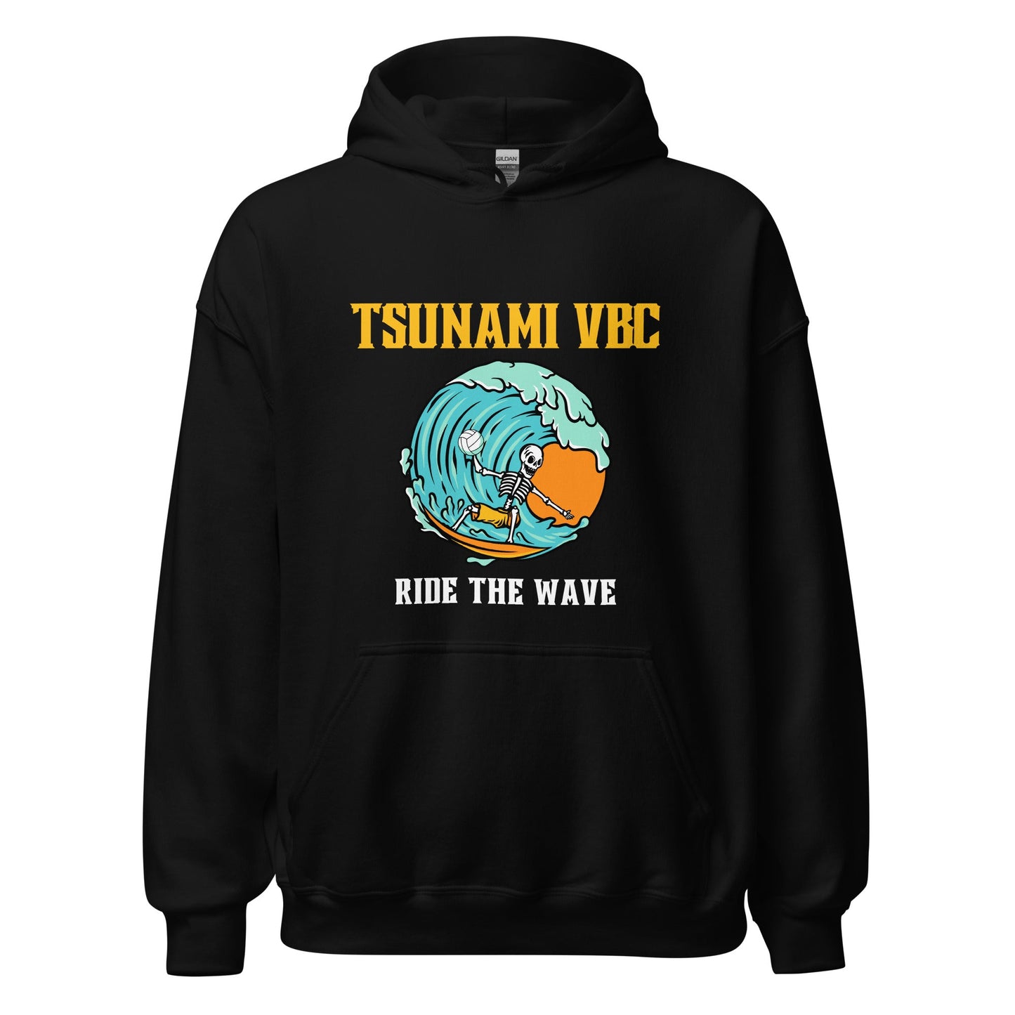 Classic | Hoodie | Tsunami Volleyball Club | Surf Wave VBC Logo