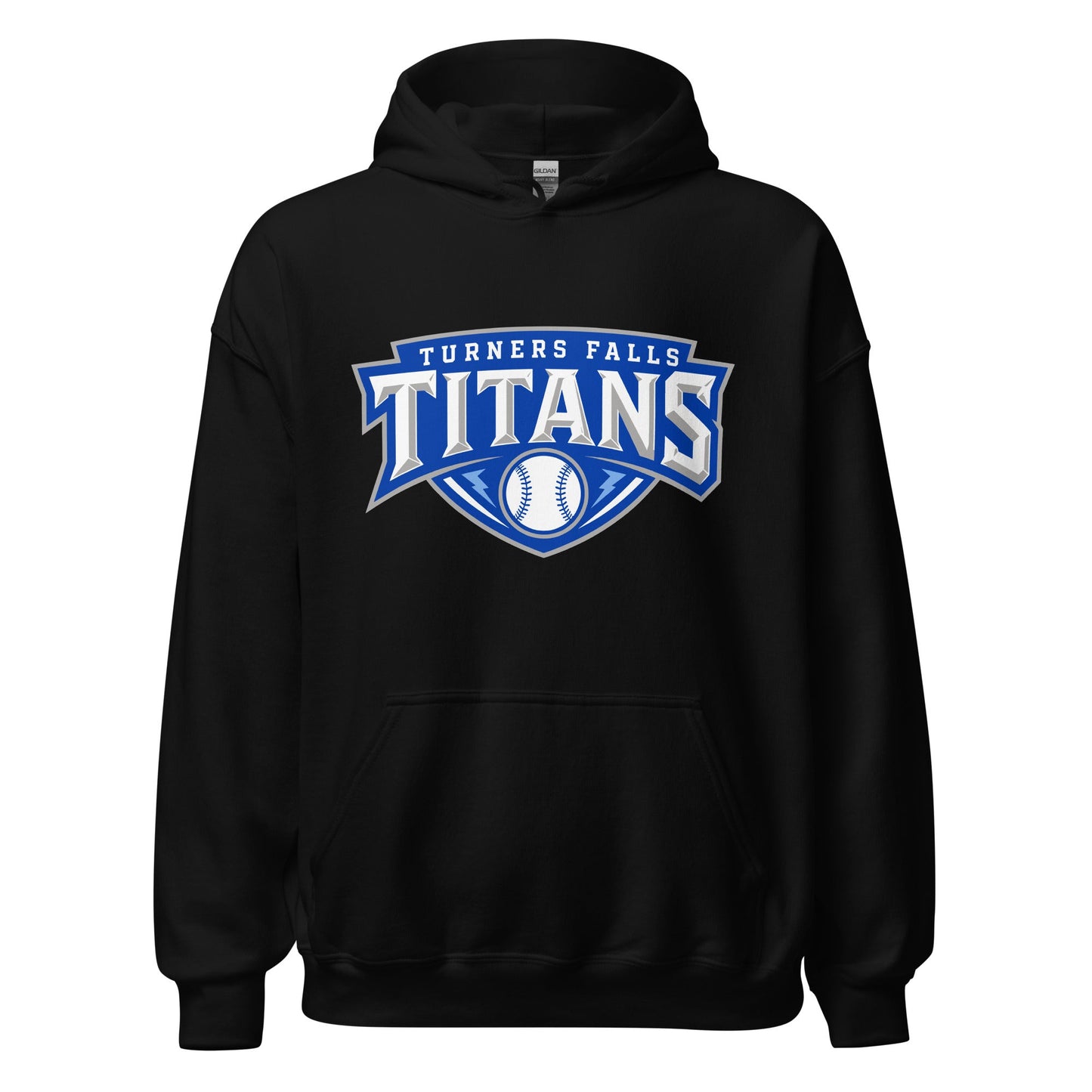 Classic | Hoodie | Turners Falls Titans | Titan Crest Logo