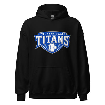 Classic | Hoodie | Turners Falls Titans | Titan Crest Logo