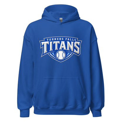 Classic | Hoodie | Turners Falls Titans | Titan Crest Logo