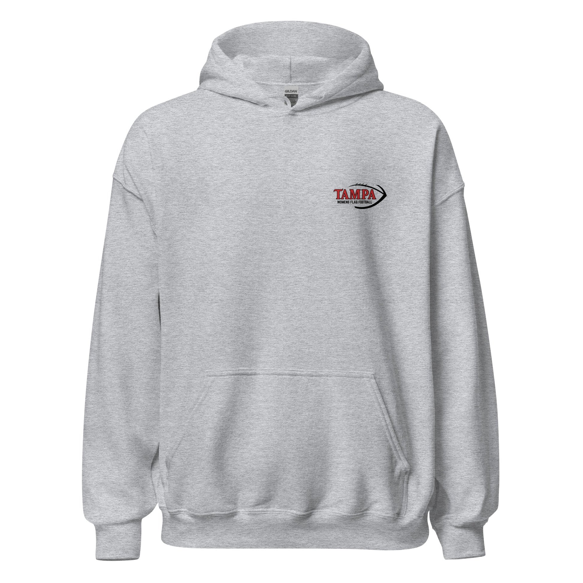 Classic | Hoodie | University of Tampa Women's Flag Football | Alt Logo