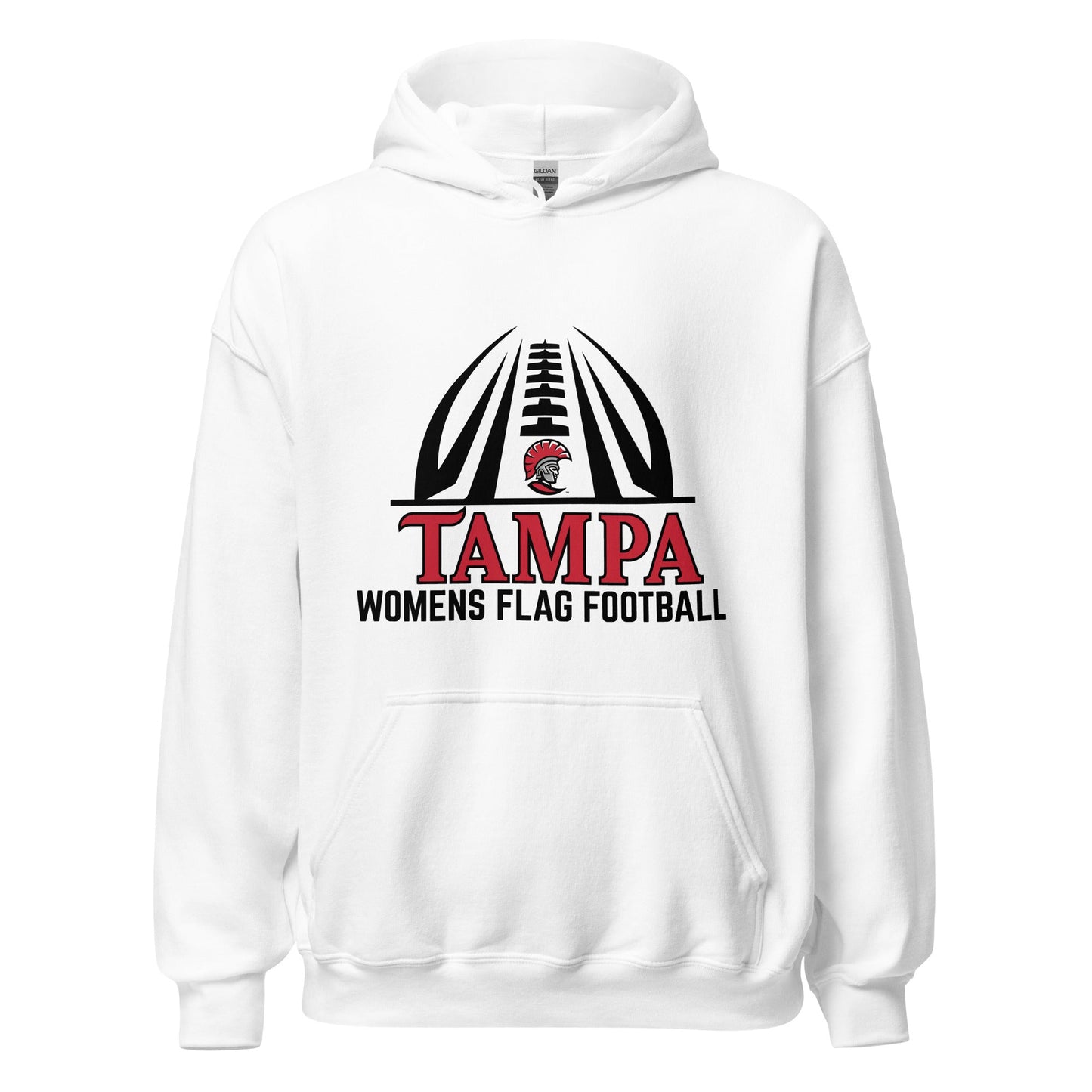 Classic | Hoodie | University of Tampa Women's Flag Football | Football Logo