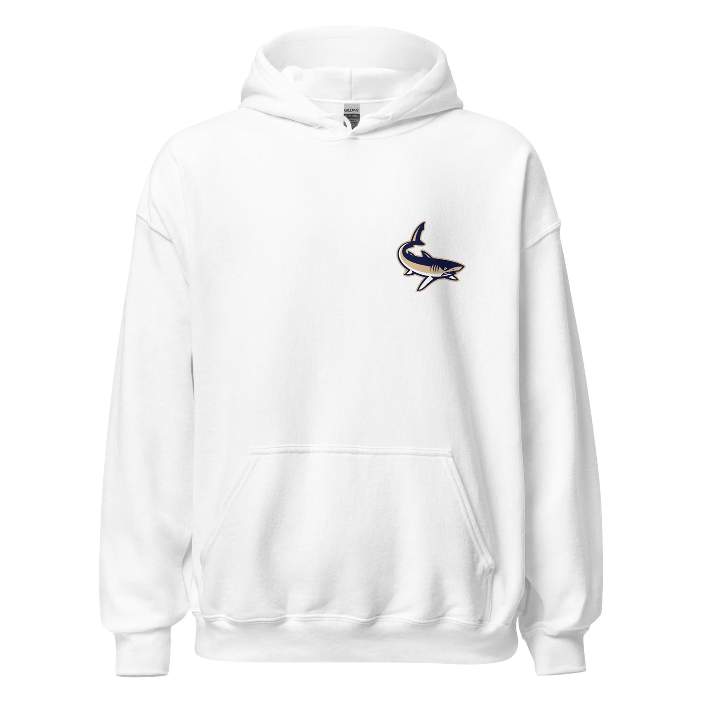 Classic | Hoodie | University South Carolina Beaufort Track & Field | Shark Logo