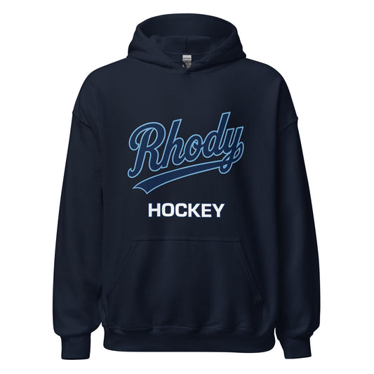 Classic | Hoodie | URI Men’s Hockey | Athletics Logo