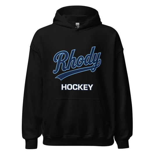 Classic | Hoodie | URI Men’s Hockey | Athletics Logo