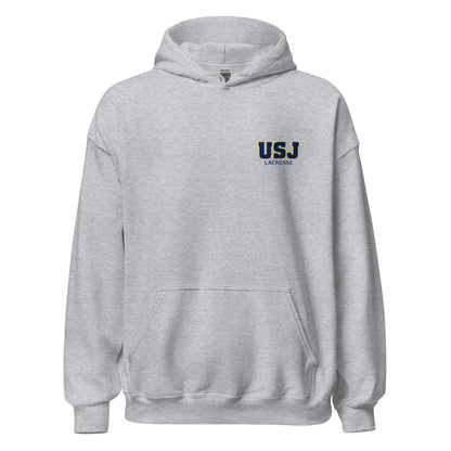 Classic | Hoodie | USJ women’s lacrosse | USJ Emblem Logo