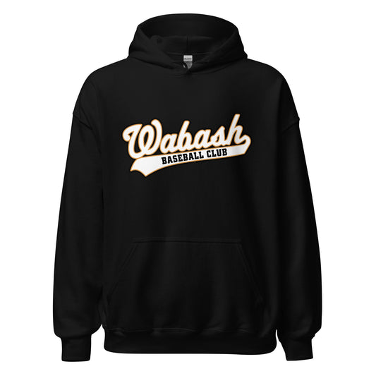 Classic | Hoodie | Wabash Baseball Club | Alt Logo 1