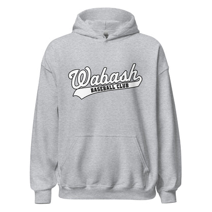 Classic | Hoodie | Wabash Baseball Club | Alt Logo 2