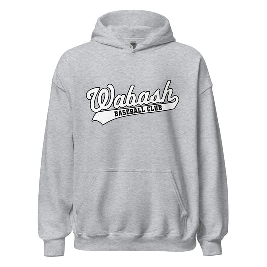 Classic | Hoodie | Wabash Baseball Club | Alt Logo 2