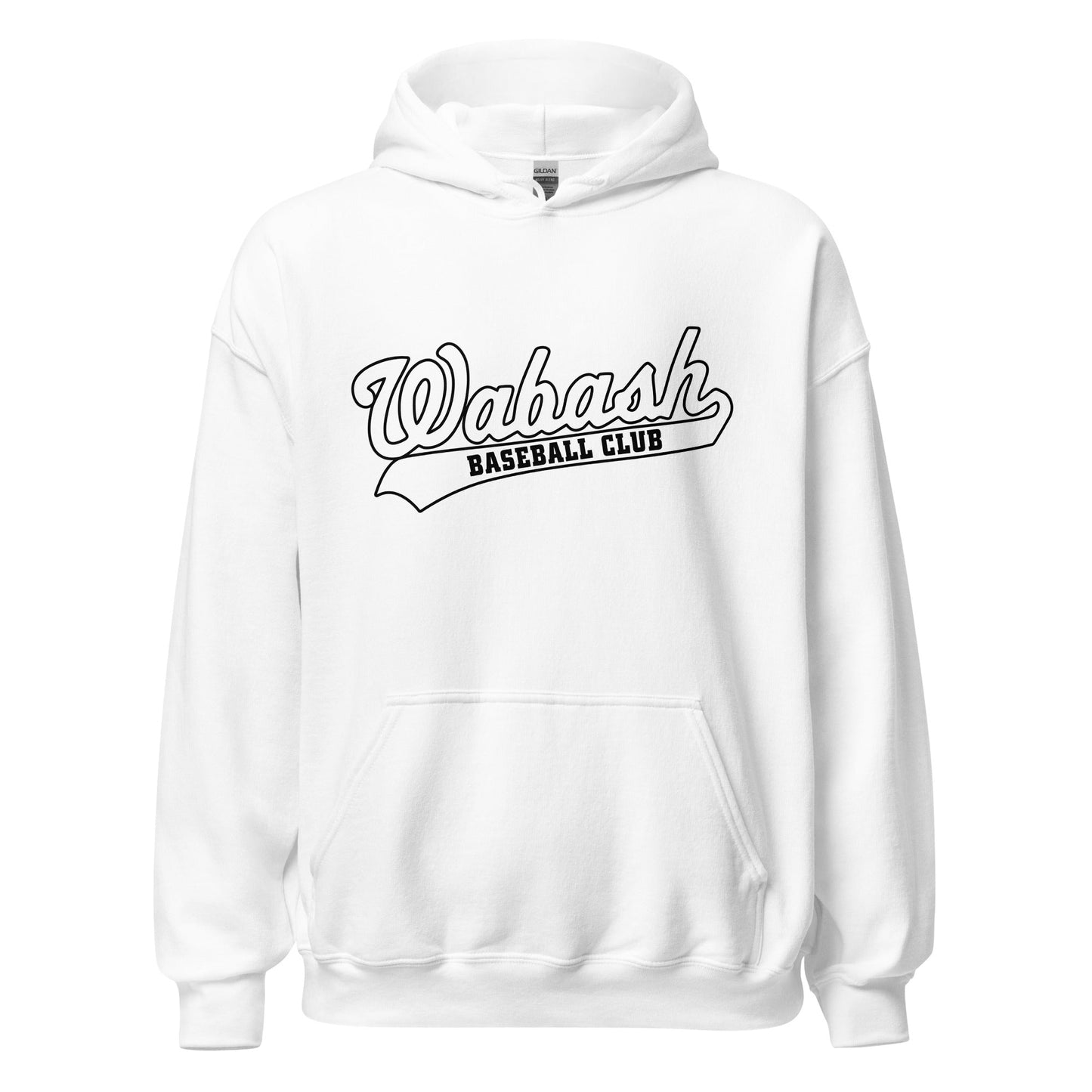 Classic | Hoodie | Wabash Baseball Club | Alt Logo 2
