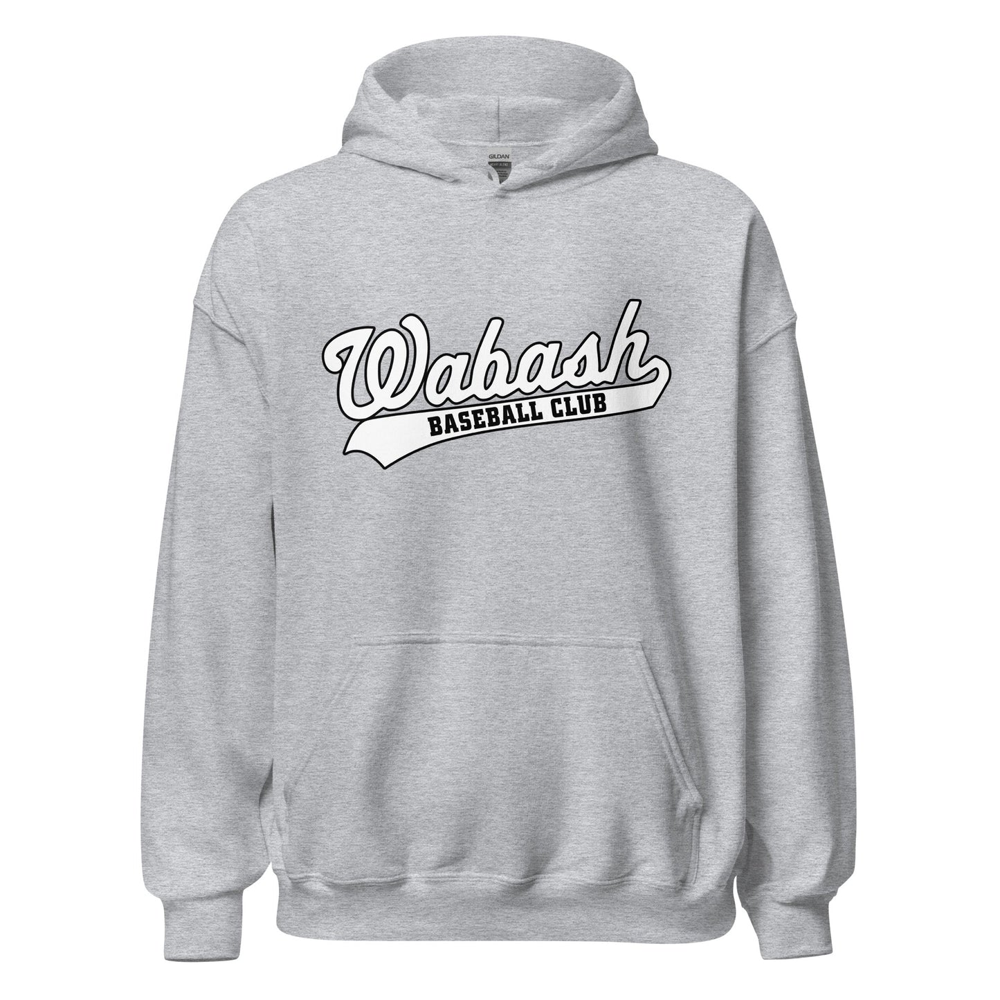 Classic | Hoodie | Wabash Baseball Club | Alt Logo 2