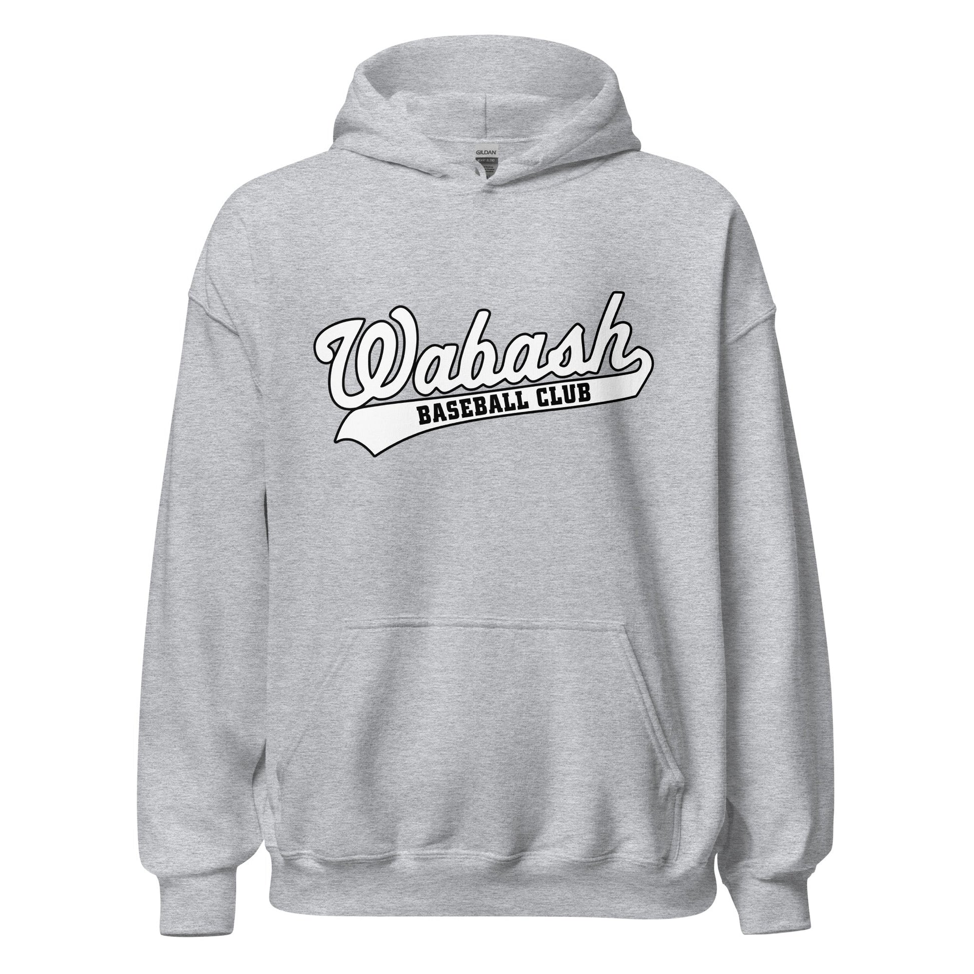 Classic | Hoodie | Wabash Baseball Club | Alt Logo 2
