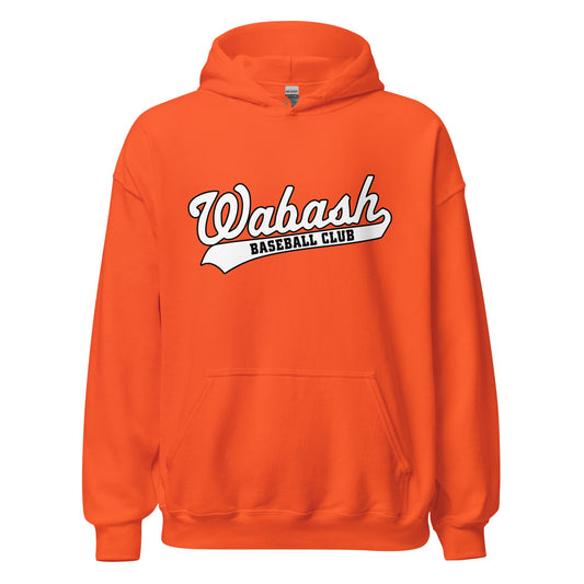 Classic | Hoodie | Wabash Baseball Club | Alt Logo 2