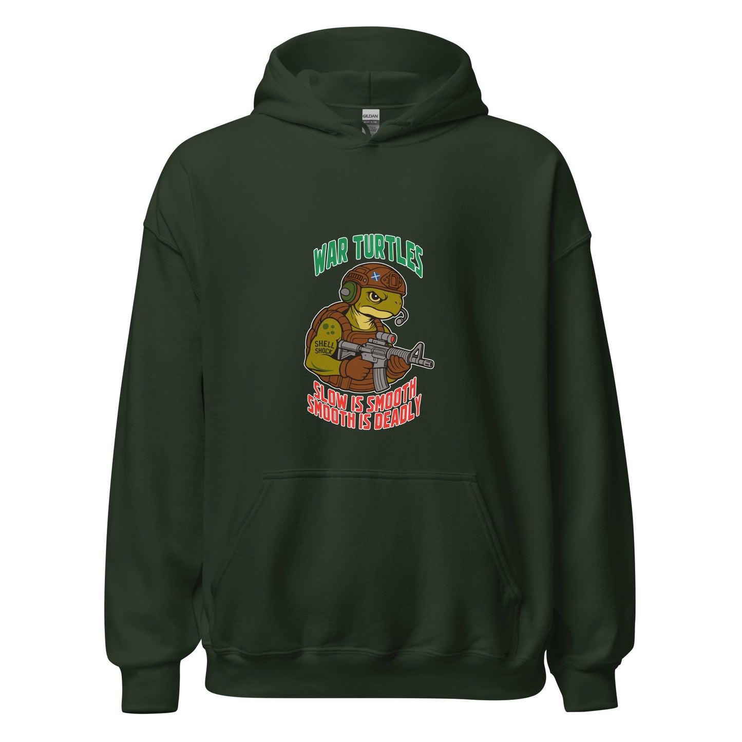 Classic | Hoodie | War Turtles | Mascot Logo