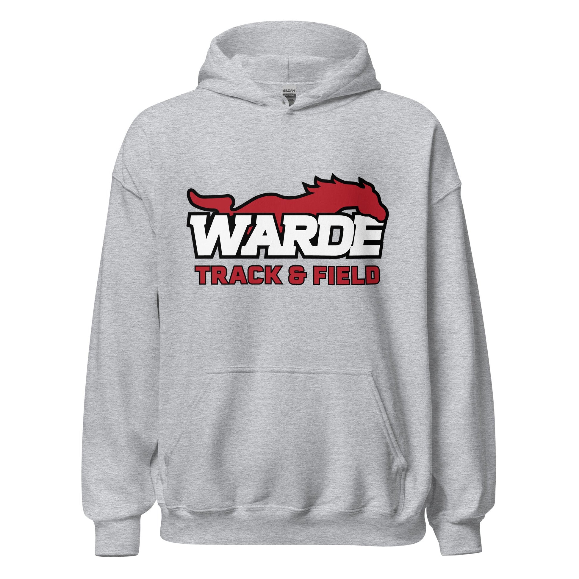 Classic | Hoodie | Warde Track and Field | Alt Logo