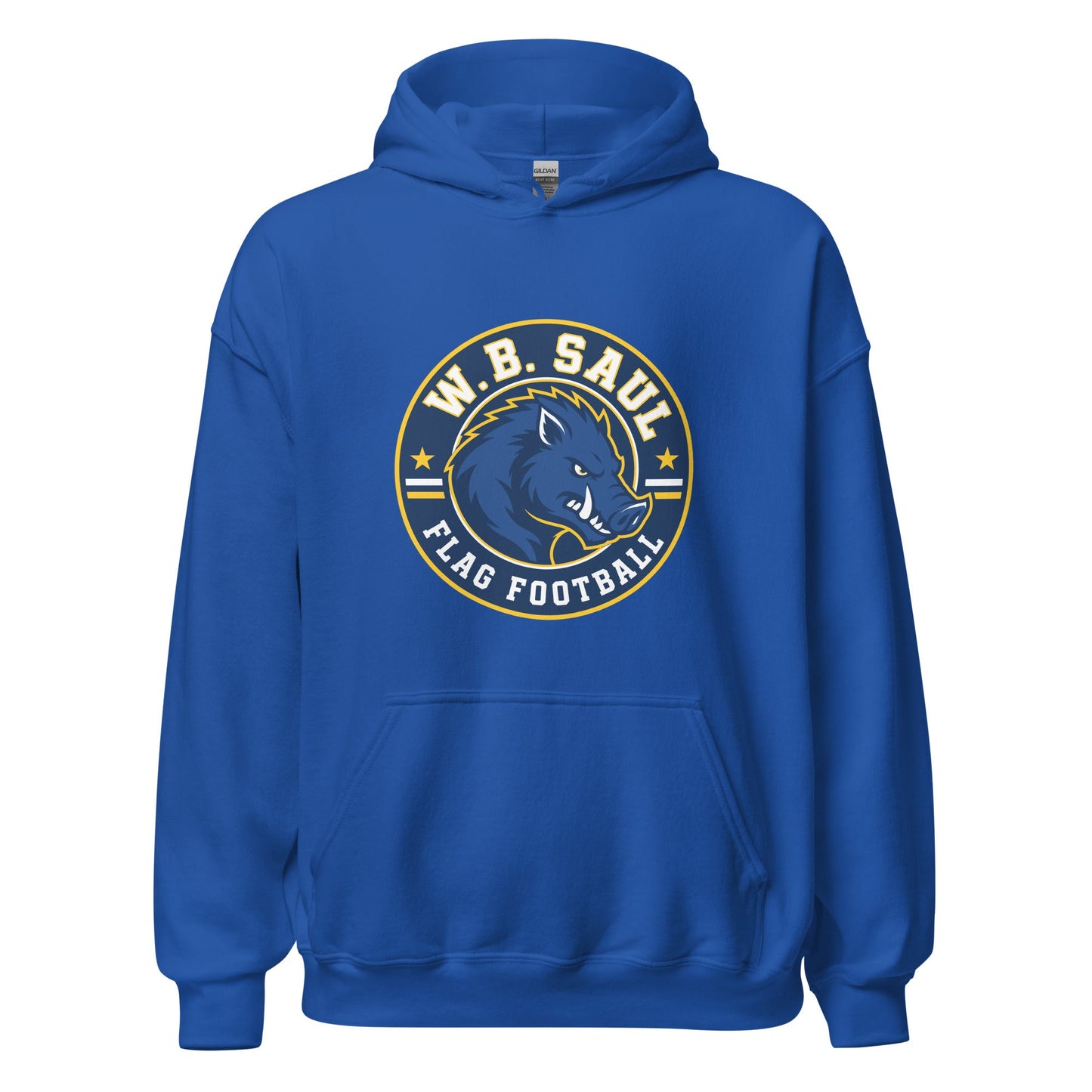 Classic | Hoodie | W.B.Saul Razorbacks | Badge Logo