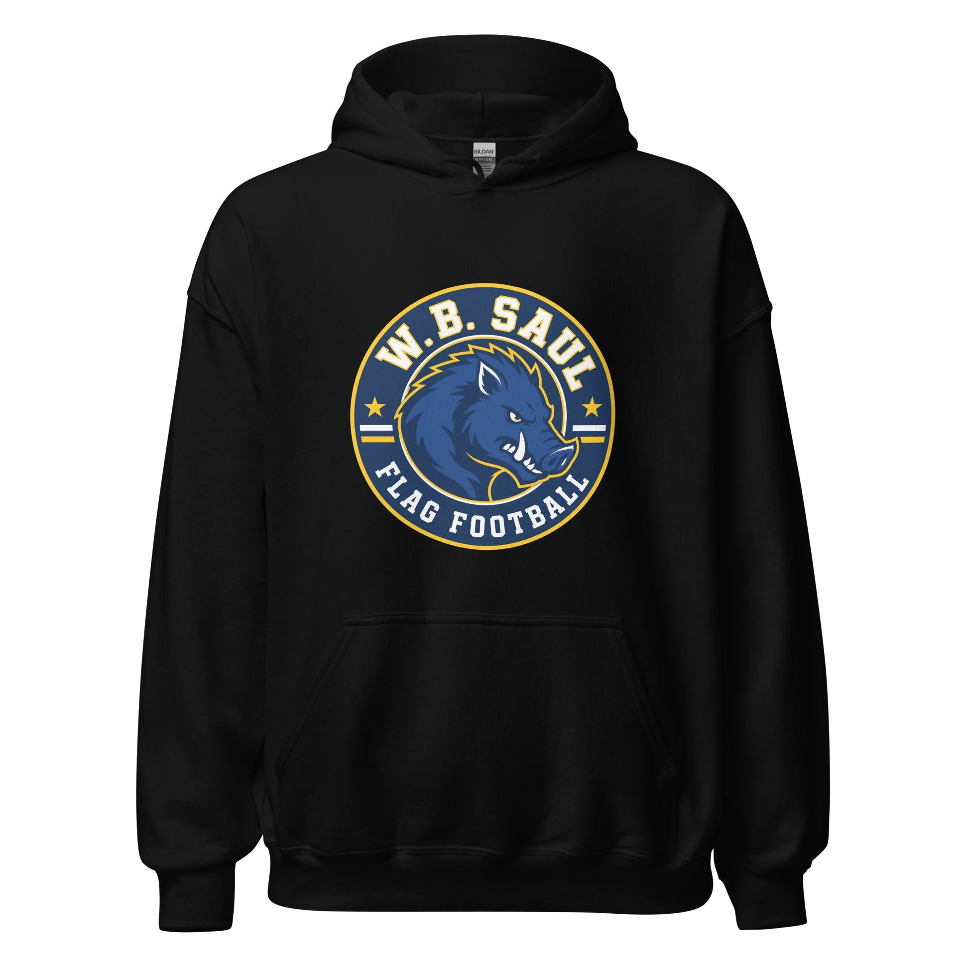 Classic | Hoodie | W.B.Saul Razorbacks | Badge Logo