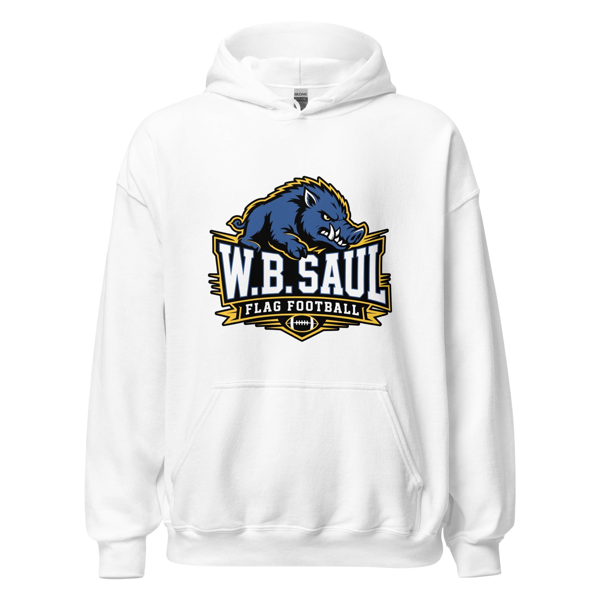 Classic | Hoodie | W.B.Saul Razorbacks | Crest Logo