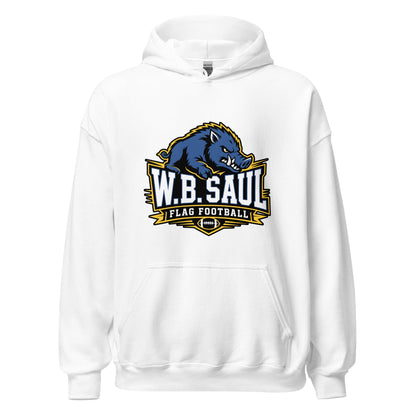 Classic | Hoodie | W.B.Saul Razorbacks | Crest Logo