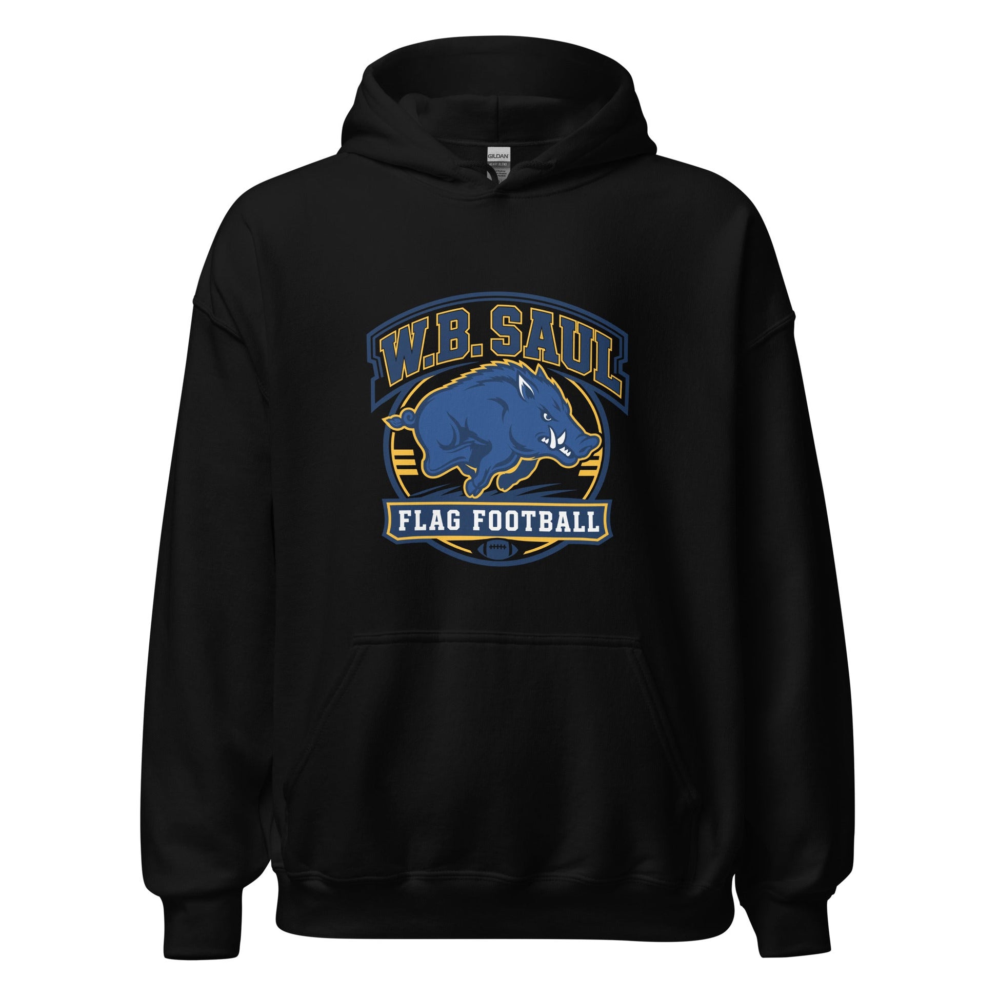 Classic | Hoodie | W.B.Saul Razorbacks | Emblem Logo