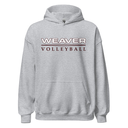 Classic | Hoodie | Weaver High School | Classic Court Mark Logo