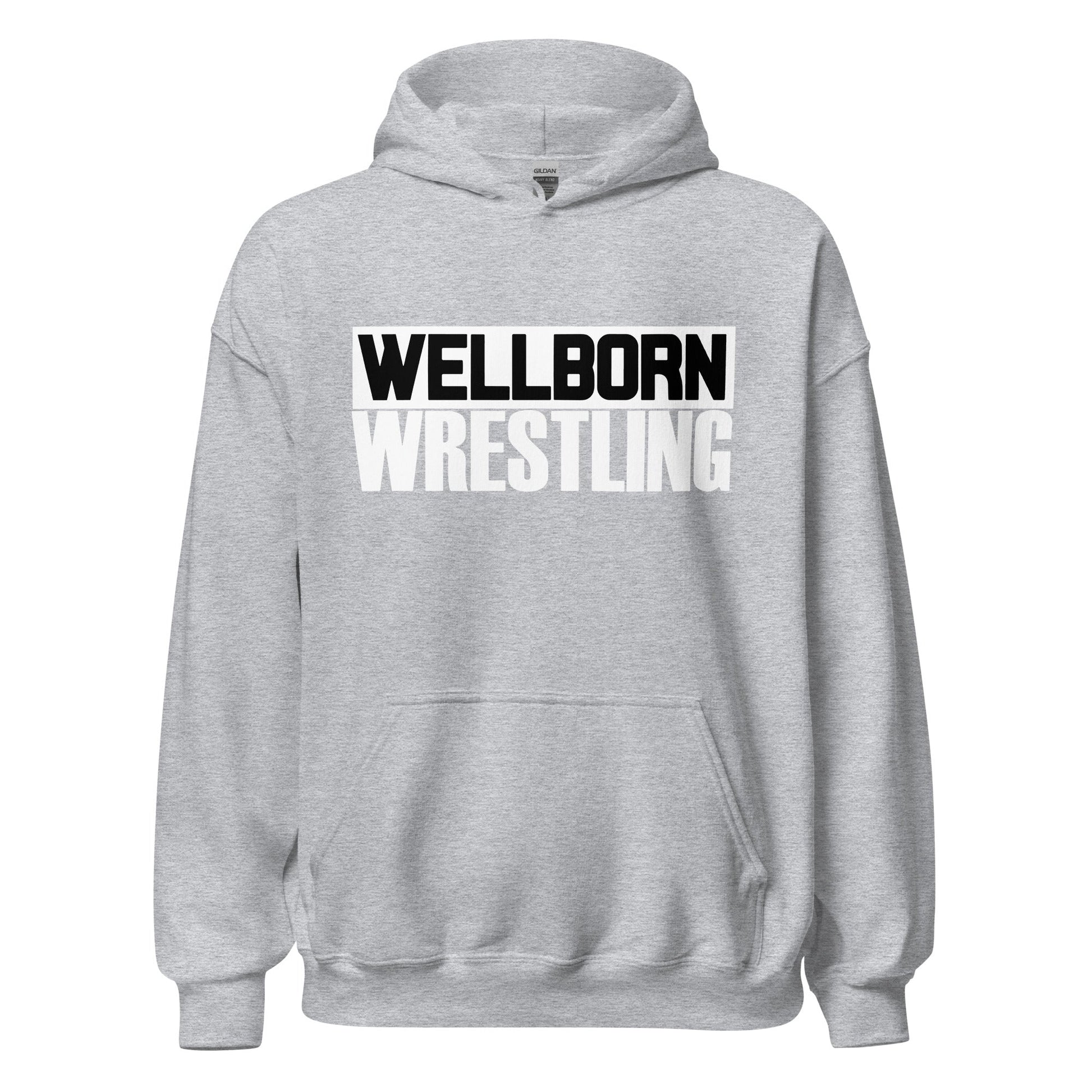 Classic | Hoodie | Wellborn Youth Wrestling | Script Logo
