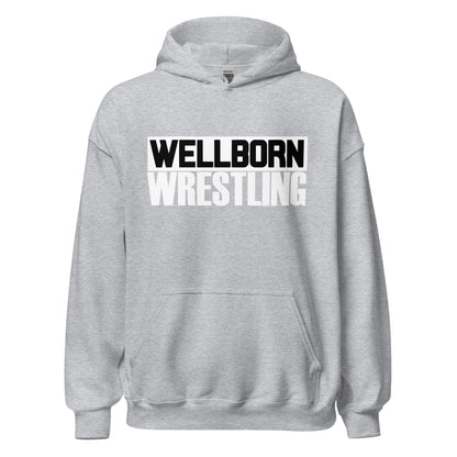 Classic | Hoodie | Wellborn Youth Wrestling | Script Logo
