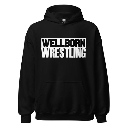 Classic | Hoodie | Wellborn Youth Wrestling | Script Logo