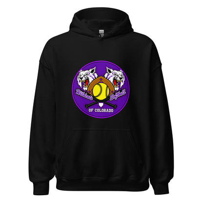 Classic | Hoodie | Wildcats Softball | Badge Logo