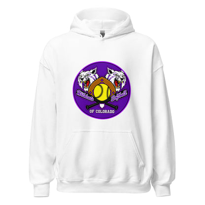 Classic | Hoodie | Wildcats Softball | Badge Logo