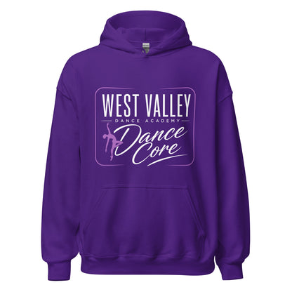 Classic | Hoodie | WVDA Dance Core | Modern Script Logo