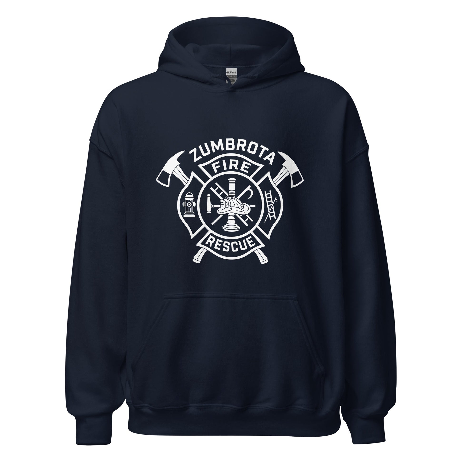 Classic | Hoodie | Zumbrota Fire Department | Crest Logo